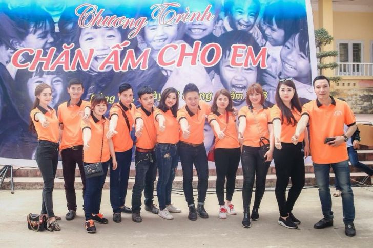 May đồng phục áo thun tại Tiền Giang