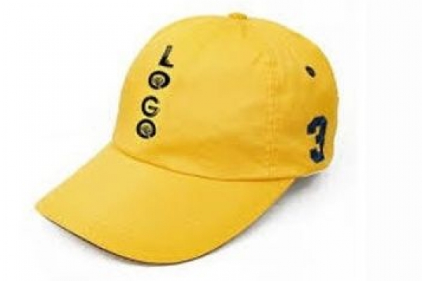 Nón kết đồng phục màu vàng Logo