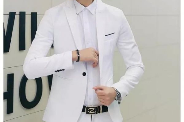 Đồng phục áo vest nam màu trắng